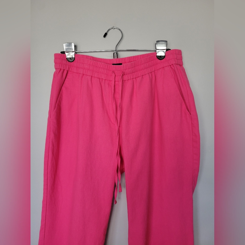 J. Crew Vibrant Pink Joggers - Picture 2 of 11